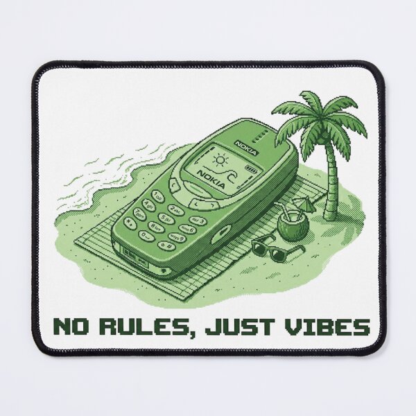 Item preview, No Rules, Just Vibes T-shirt designed and sold by Stickers void.