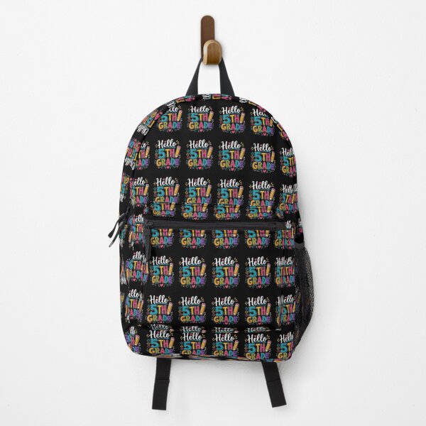 Item preview, Hello 5th Grade Colorful Back To School Teacher designed and sold by Moizento.