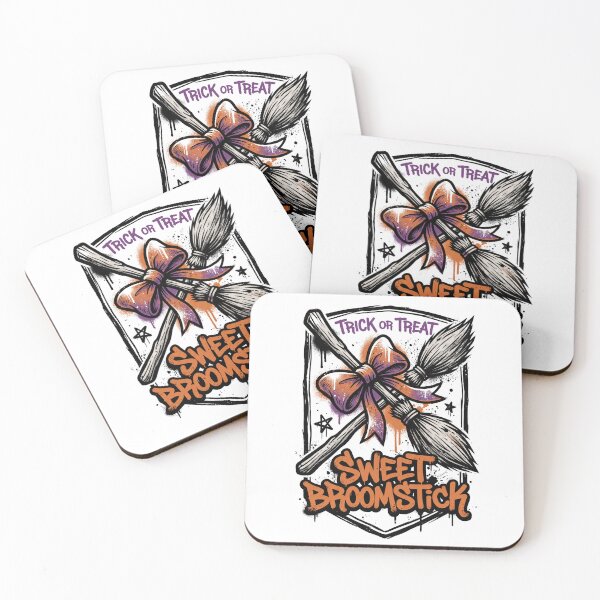 Item preview, Sweet Broomstick Trick or Treat Urban Witch Halloween Design Tee designed and sold by DarylWelsh2024.