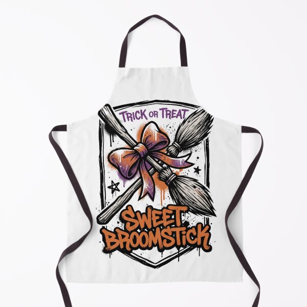 Item preview, Sweet Broomstick Trick or Treat Urban Witch Halloween Design Tee designed and sold by DarylWelsh2024.