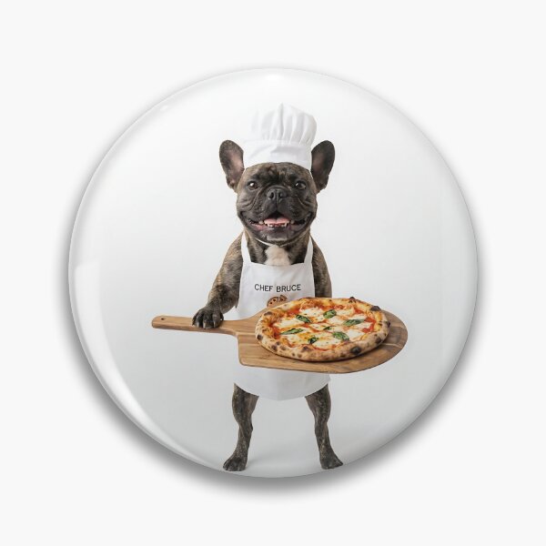 Item preview, French Bulldog Chef Pizza Master - Funny Frenchie Cooking Lover Gift designed and sold by PictoVibe.