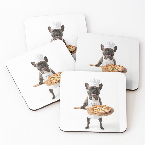 Item preview, French Bulldog Chef Pizza Master - Funny Frenchie Cooking Lover Gift designed and sold by PictoVibe.