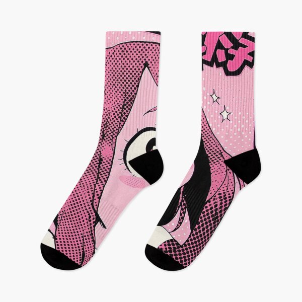 Item preview, Float Girl Retro Halftone Poster  designed and sold by AnimeArsenalPrints.