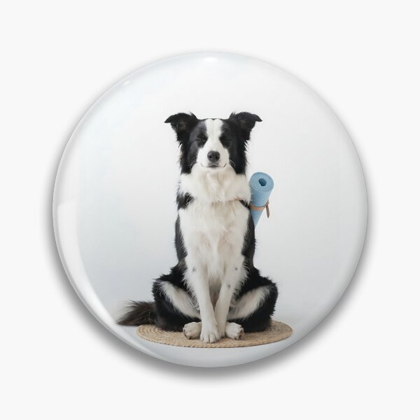 Item preview, Border Collie Yoga Zen Pup - Calm Dog Meditation Mindfulness Gift designed and sold by PictoVibe.