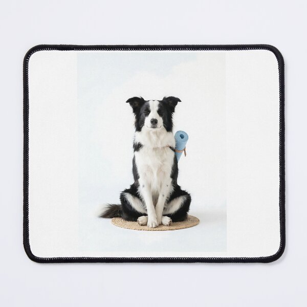 Item preview, Border Collie Yoga Zen Pup - Calm Dog Meditation Mindfulness Gift designed and sold by PictoVibe.