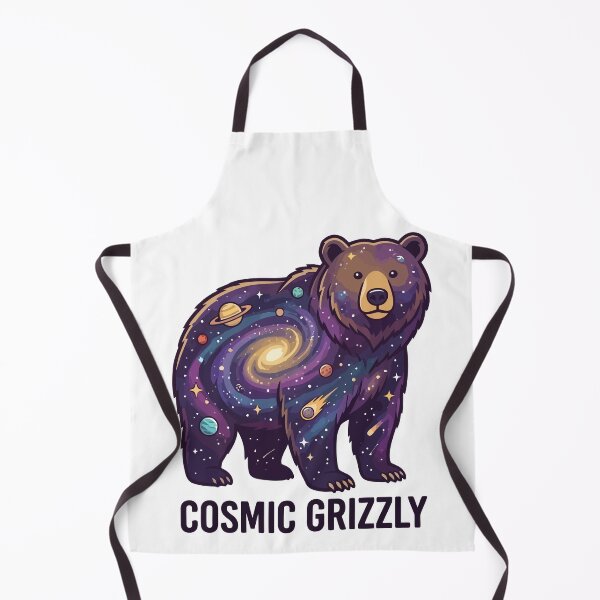 Item preview, Cosmic Grizzly Galaxy Bear Outer Space Stars designed and sold by Amir Faysal.