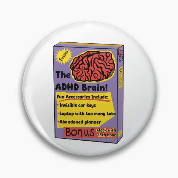Item preview, The ADHD Brain designed and sold by sruelas.