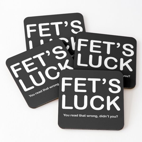 Item preview, Fet's Luck Funny Mind Trick - You Read That Wrong Sarcastic Quote designed and sold by DawnColony.