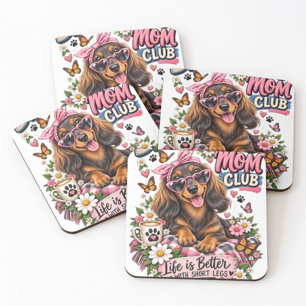 Item preview, Official Dachshund Mom Club – Life Is Better With Short Legs designed and sold by Williams Anderson.