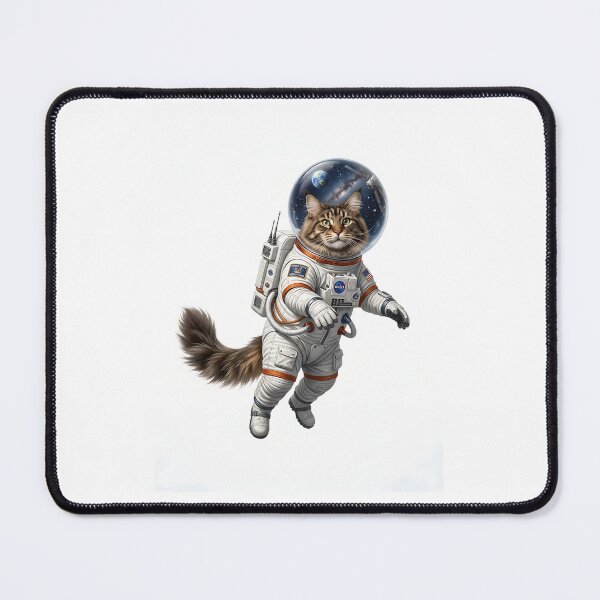 Item preview, Maine Coon Astronaut Space Cat - Galactic Kitty Adventure Lover Gift designed and sold by PictoVibe.