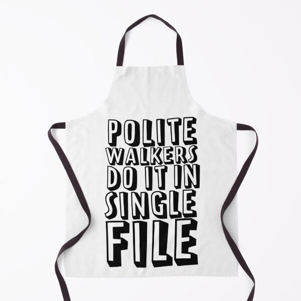 Item preview, A polite reminder to less than considerate pedestrians (version 2) designed and sold by LazloWoodbine.