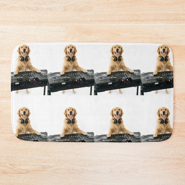 Item preview, Golden Retriever DJ Spin That Track - Party Dog Music Lover Gift designed and sold by PictoVibe.