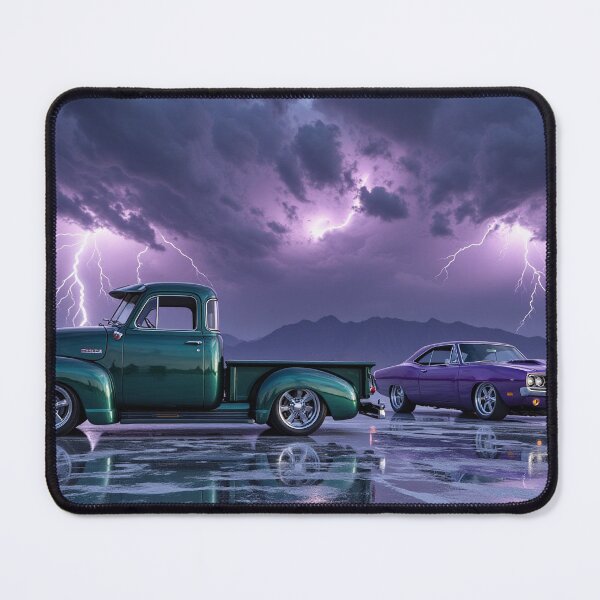 Item preview, Bonneville Showdown: 1951 Truck vs. 1970 Muscle designed and sold by Crazy Ronald.