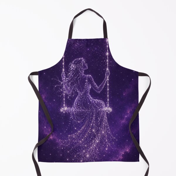 Item preview, Starlit Woman on Cosmic Swing designed and sold by aurelixagency.