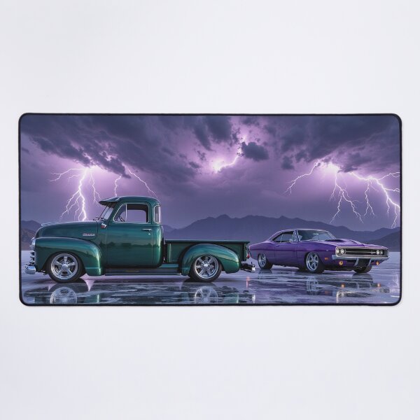 Item preview, Bonneville Showdown: 1951 Truck vs. 1970 Muscle designed and sold by Crazy Ronald.