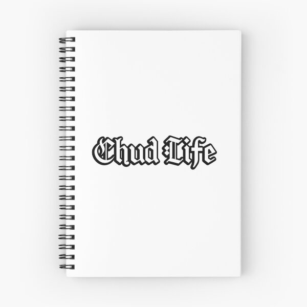 Item preview, Chud Life, Meme Outline Typography  designed and sold by Memes N Lore .
