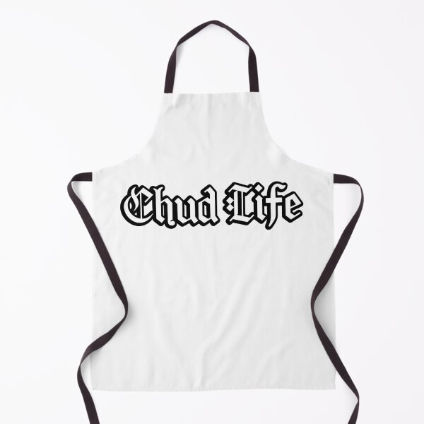 Item preview, Chud Life, Meme Outline Typography designed and sold by Memes N Lore .