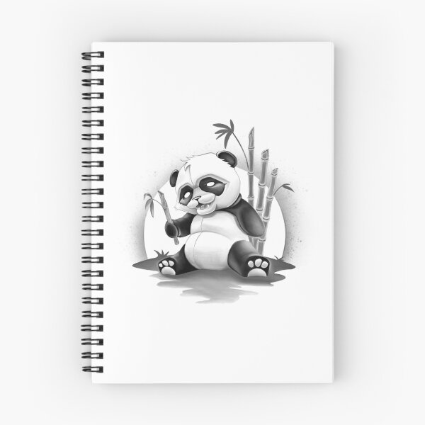 Item preview, Cute Panda Eating Bamboo At Sunset designed and sold by amidst-no-whale.
