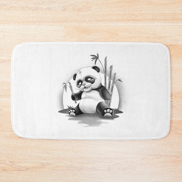 Item preview, Cute Panda Eating Bamboo At Sunset designed and sold by amidst-no-whale.