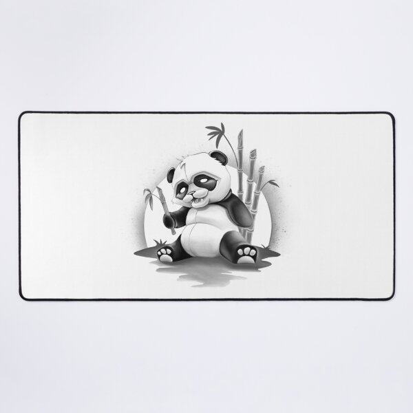 Item preview, Cute Panda Eating Bamboo At Sunset designed and sold by amidst-no-whale.