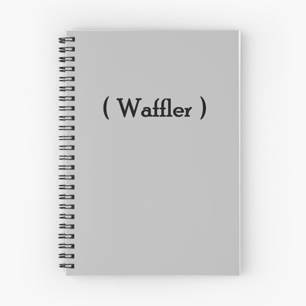 Item preview, Iconic Label - "Waffler" Black Lettering designed and sold by cousinbessie.