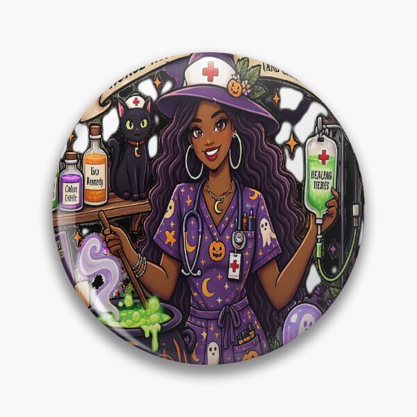 Item preview, Spooky Sister Of Arcane Arts Nurse | Witch In The ICU Halloween designed and sold by Mido-artister.
