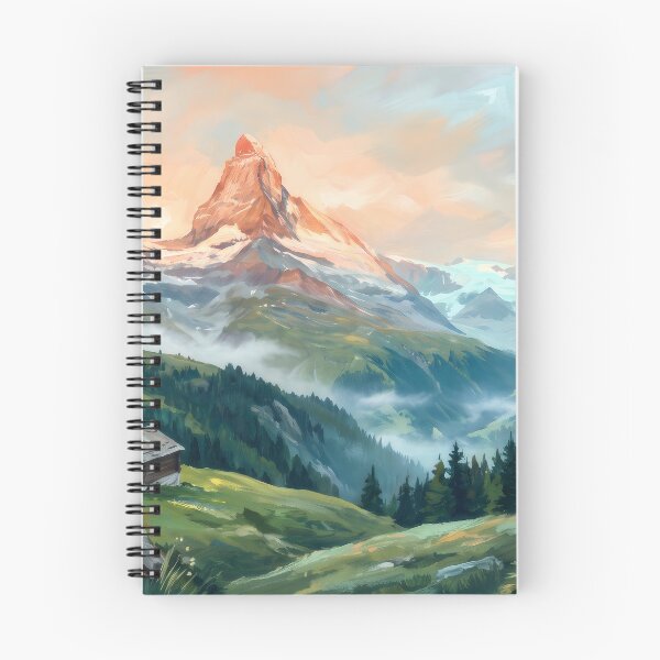 Item preview, Matterhorn Switzerland Alpine Sunrise designed and sold by RedPeaStudio.