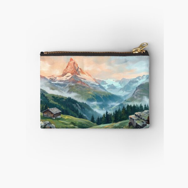 Item preview, Matterhorn Switzerland Alpine Sunrise designed and sold by RedPeaStudio.