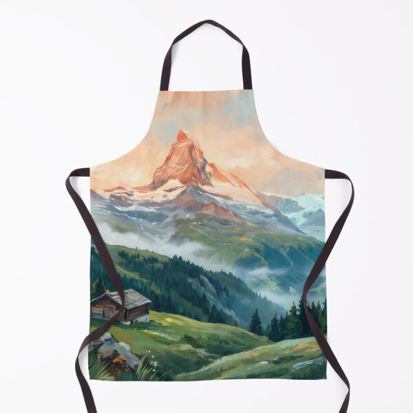 Item preview, Matterhorn Switzerland Alpine Sunrise designed and sold by RedPeaStudio.