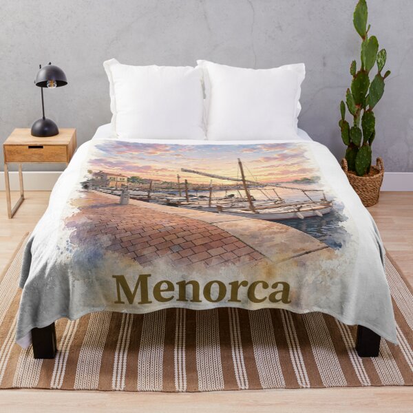 Item preview, fornells, menorca balearic islands spain designed and sold by Sanaura.