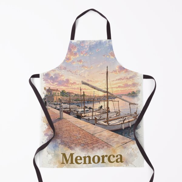 Item preview, fornells, menorca balearic islands spain designed and sold by Sanaura.
