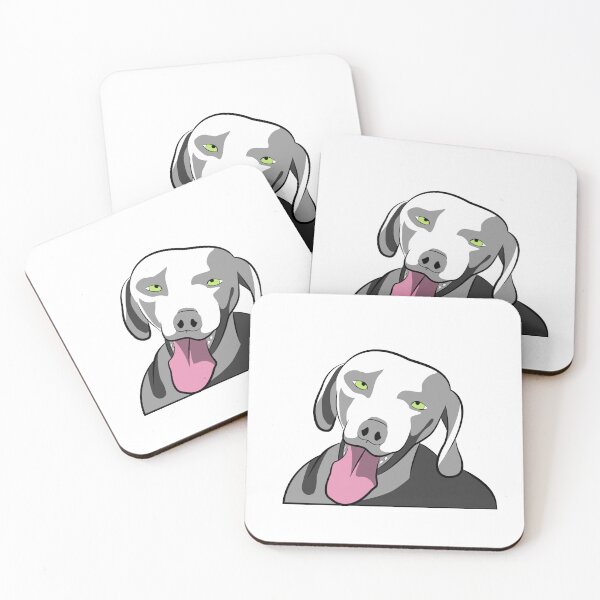 Item preview, Color illustration of a Weimaraner dog designed and sold by AngelTraz.