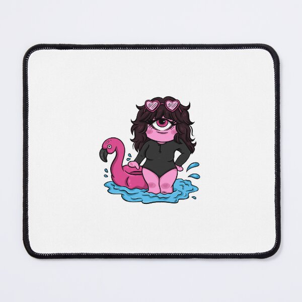 Item preview, Pink Goth Cyclops Girl Sticker Pack designed and sold by nekoOnie.