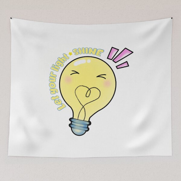 Item preview, Light Shine Lightbulb Merch  designed and sold by Gracenwisdom.