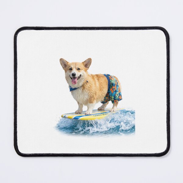 Item preview, Corgi Surfing - Beach Pup Summer Wave Corgi Life Lover Gift designed and sold by PictoVibe.