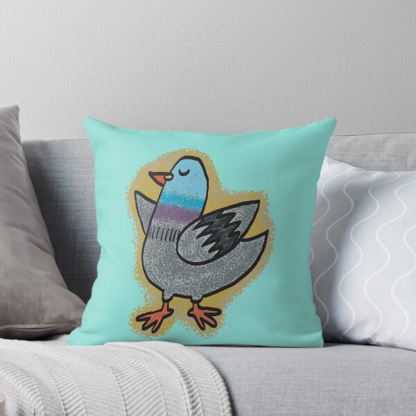 Aperçu de l'œuvre Pigeon heureux créée et vendue par SombreroDoodles.