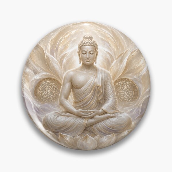Item preview, Golden Buddha in Sacred Light designed and sold by aurelixagency.