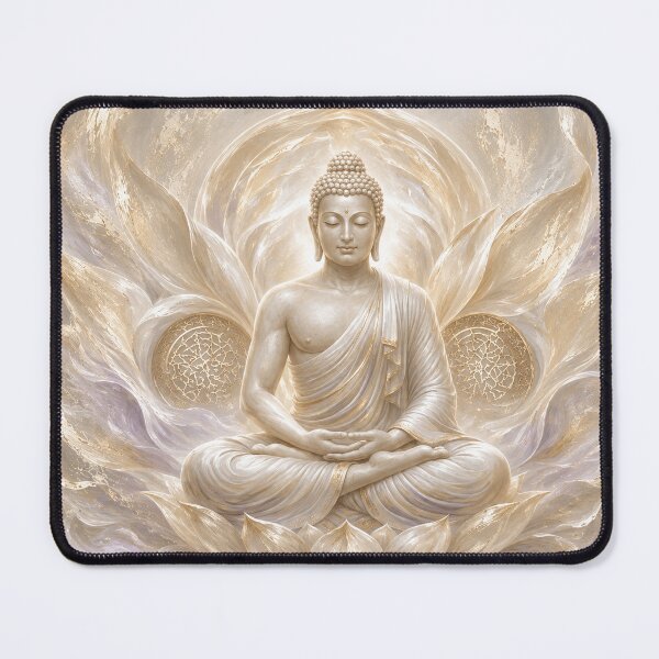 Item preview, Golden Buddha in Sacred Light designed and sold by aurelixagency.