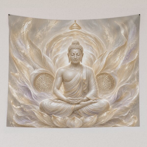 Artikelvorschau, Golden Buddha in Sacred Light entworfen und verkauft von aurelixagency.