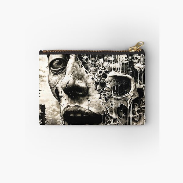 Item preview, Fantasy Sci-Fi Imaginary Surreal Nightmare Face With Skulls  designed and sold by DEC02.