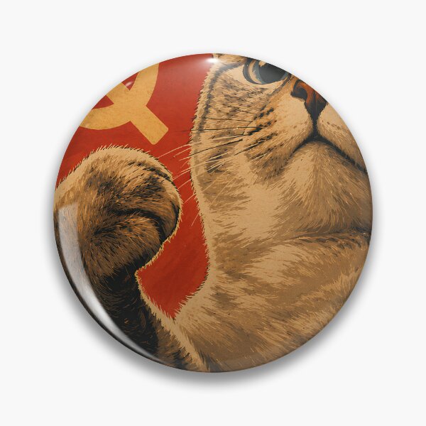 Item preview, Communist Cat Soviet Propaganda Poster | Revolutionary Cat designed and sold by Extravanganzza.