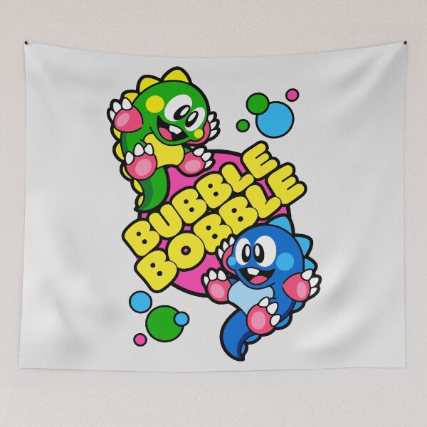 Item preview, Bub and Bob. Bubble Bobble. designed and sold by Sarcastic Panda.