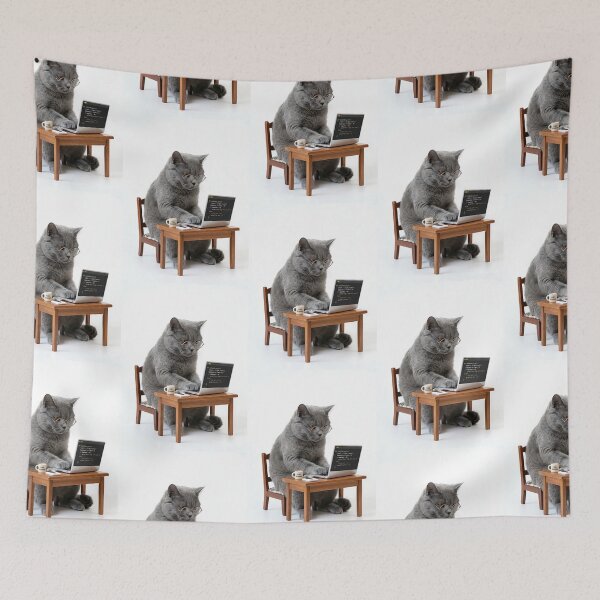 Item preview, British Shorthair Cat Coding - Tech Kitty Programmer Lover Gift designed and sold by PictoVibe.