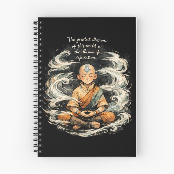 Item preview, Airbender Meditation Spiritual Quote Illustration Avatar Fan Art designed and sold by Aymanejed.