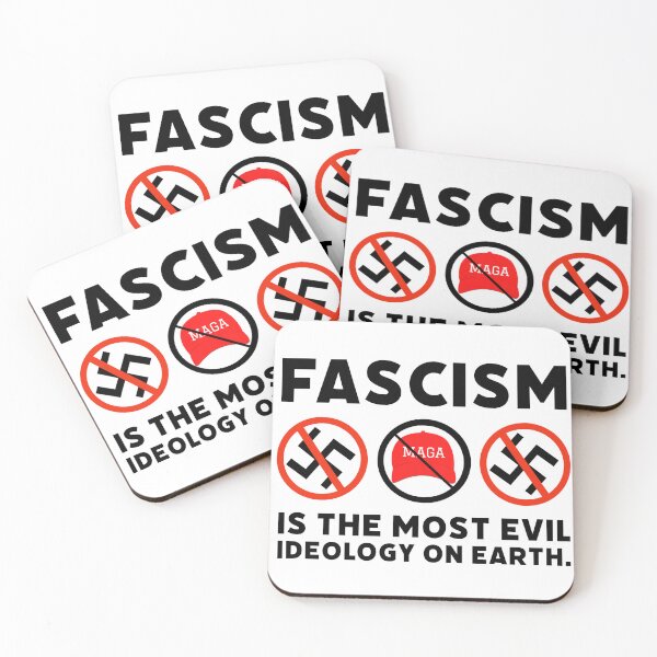 Item preview, Fascism is the most evil ideology on earth. designed and sold by Rachel the Artist .