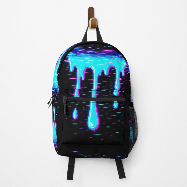Artikelvorschau, Neon Overflow – Glitch Liquid Drip entworfen und verkauft von JupiterGlitchEmpire.