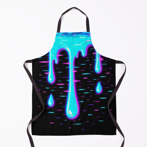 Item preview, Neon Overflow – Glitch Liquid Drip designed and sold by JupiterGlitchEmpire.