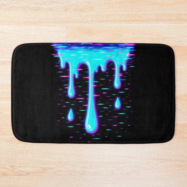 Item preview, Neon Overflow – Glitch Liquid Drip designed and sold by JupiterGlitchEmpire.