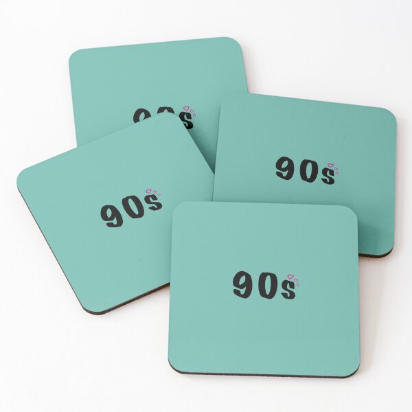 Item preview, 90s Aesthetic Cute Pink Hearts Typography Design designed and sold by SaraPixels.