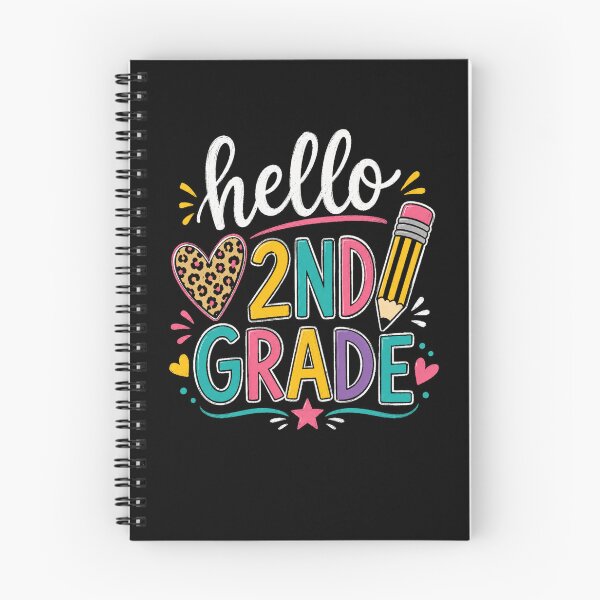 Item preview, Hello 2nd Grade Colorful Back To School Pencil  designed and sold by Moizento.